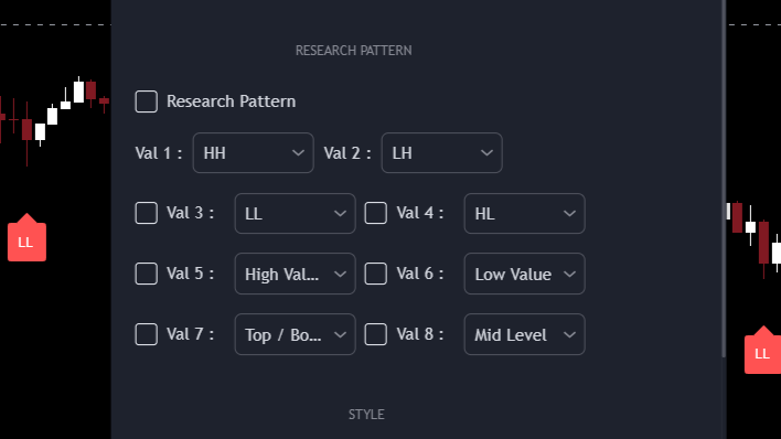 Ricerca di Pattern Specifici